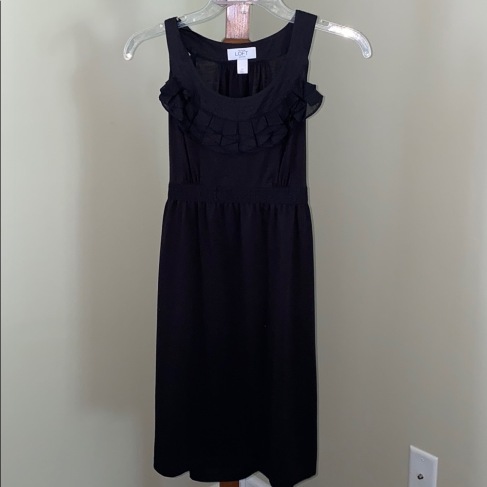Black Sleeveless Loft Dress